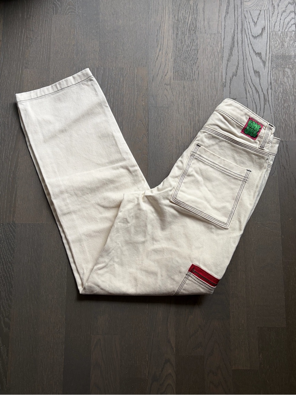 Empyre white cargo jeans